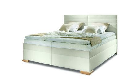 LUCIA BOXSPRING posteľ 200x200 cm s úložným priestorom