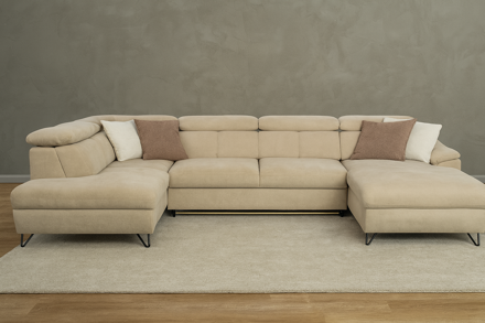 Rohová sedacia súprava BAGGIO tvar U