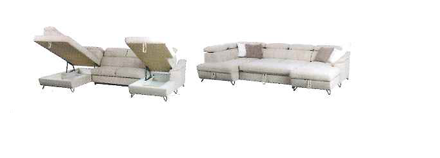 Rohová sedacia súprava BAGGIO tvar U