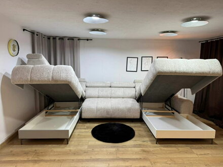 Sedacia súprava MASSIMO  tvar U 