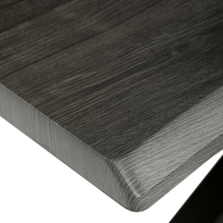 Jedálenský stôl 180x90cm, mdf, sivý dub, HT-F4618 OAK