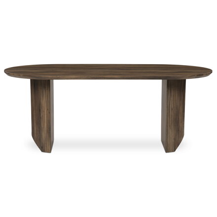 Jedálenský stôl 200x100cm, mdf, dub orech, HT-W1578 SRE