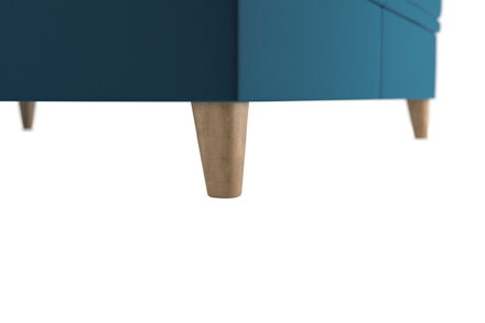 BELLA BOXBED posteľ  180x200 cm  TIFFANY 11 BLUE