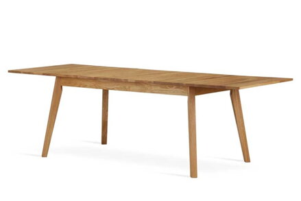 Rozkladací dubový jedálenský stôl GERY 140 (180/220) x 90 cm 