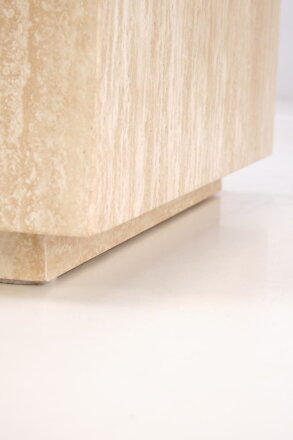 Konferenčný stolík TRAVERTINO KWADRAT S