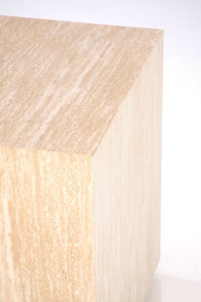 Konferenčný stolík TRAVERTINO KWADRAT S