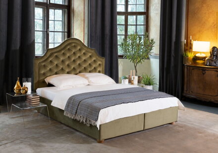 KING CHESTER posteľ 160 x 200 cm 