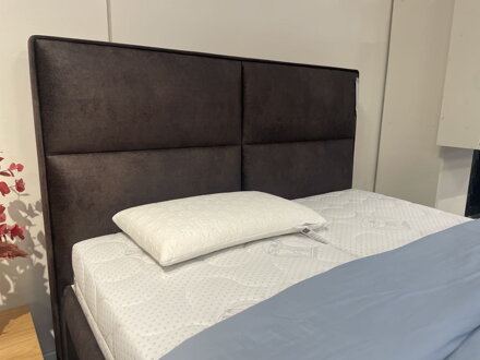 LUIGI BOXSPRING posteľ 160x200 cm s úložným priestorom - VÝPREDAJ VÝSTAVNÉHO KUSU