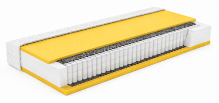 ZARA manželská posteľ  160x200 cm s úložným priestorom a matracom TASK 