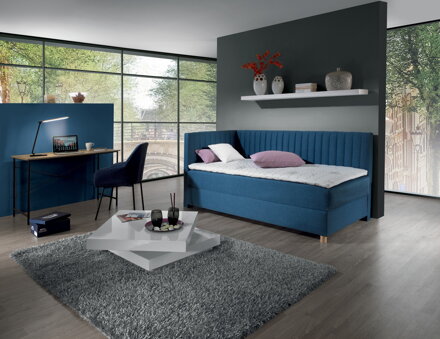 BOXSPRING NOVO s čelami 80x200 cm   s úložným priestorom