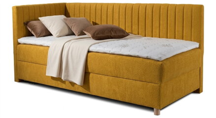 BOXSPRING NOVO s čelami 90x200 cm   s úložným priestorom
