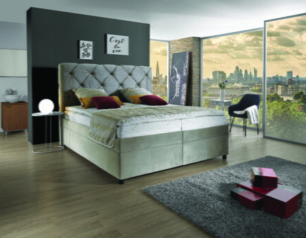 PALLADIO BOXSPRING posteľ 160x200 cm s úložným priestorom