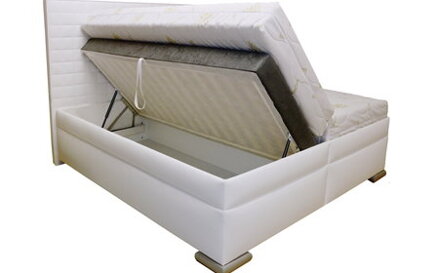 VENETO BOXSPRING posteľ 100x200 cm bez čiel s úložným priestorom