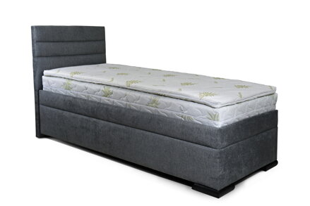 VENETO BOXSPRING posteľ 80x200 cm  s krátkym čelom a úložným priestorom