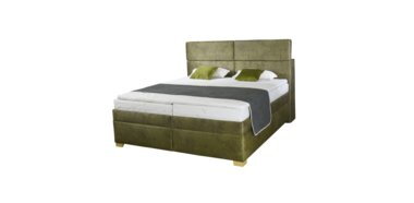 YOGA BOXSPRING posteľ 200x200 cm s úložným priestorom