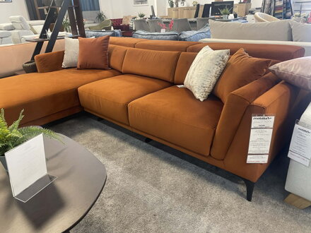 OXFORD rohová sedačka s ottomanom - VÝPREDAJ VÝSTAVNÉHO KUSU