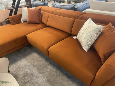 OXFORD rohová sedačka s ottomanom - VÝPREDAJ VÝSTAVNÉHO KUSU