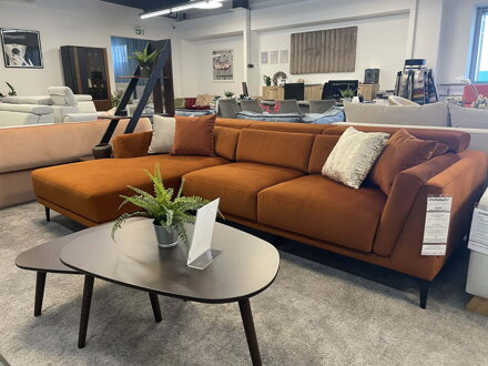 OXFORD rohová sedačka s ottomanom - VÝPREDAJ VÝSTAVNÉHO KUSU