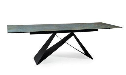 Jedálenský stôl WESTIN CERAMIC OSSIDO VERDE 160-240x90 cm
