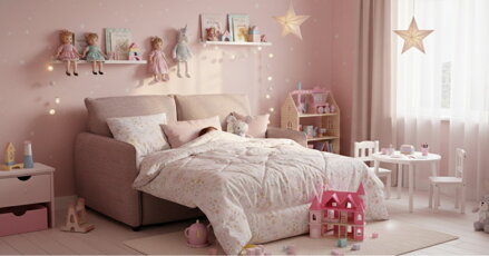 VELLA  rozkladacia pohovka malá