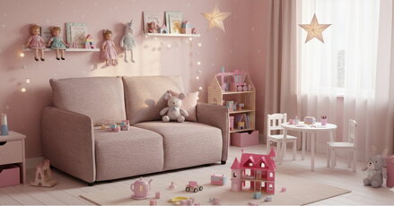 VELLA  rozkladacia pohovka malá