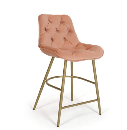 VIDA barová stolička 65 cm s kovovými nohami