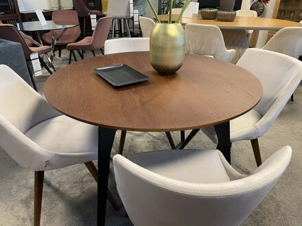 VIDA okrúhly stôl 110 cm - výpredaj výstavného kusu 