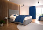 ESTELL manželská posteľ 160x200 cm - MATRIX 16