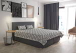 BOXSPRING QUANTA 160x200 cm - MATRIX 19 ANTHRACIT