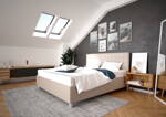 RUBY 160x200 cm - PRIMA 2 BEIGE