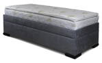 VENETO BOXSPRING posteľ 90x200 cm bez čiel s úložným priestorom