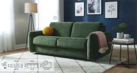 CAPRI rozkladacia pohovka 