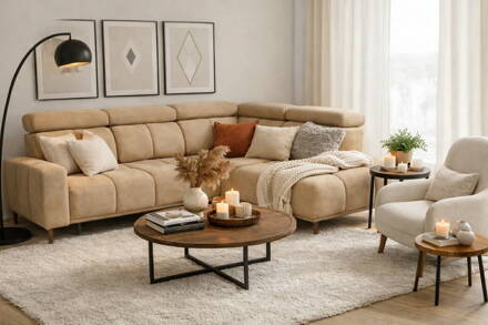 Rohová sedacia súprava MASSIMO  