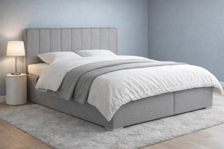 AUGUST manželská posteľ s úložným priestorom 180x200 cm  MALMÖ NEW 90