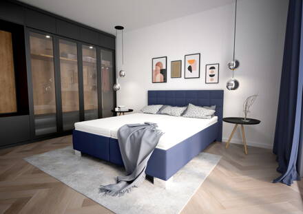 OLIVIA  manželská posteľ 160x200 cm - MILANO 3920