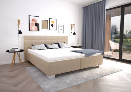 OLIVIA  manželská posteľ 180x200 cm - MILANO 9110