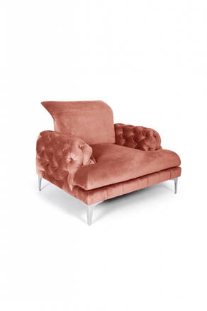 GALLA CHESTER kreslo - paris salmon