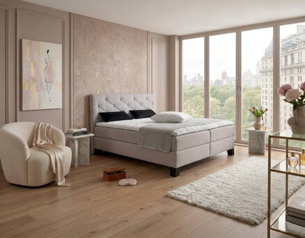 BOXSPRING DIVA 180x200 cm   s úložným priestorom
