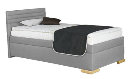GIVI posteľ  BOX PREMIUM 100x200cm s krátkým čelom a matracom  TASK