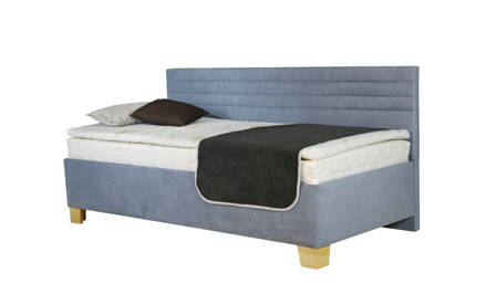 LIVA  posteľ TOP EXCLUSIVE  90x200cm  s dlhým čelom a matracom TASK 