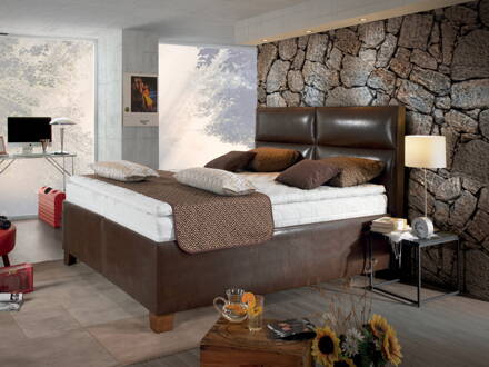 LUIGI BOXSPRING posteľ 160x200 cm bez úložného priestoru