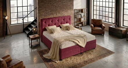 PALLADIO BOXSPRING posteľ 160x200 cm bez úložného priestoru
