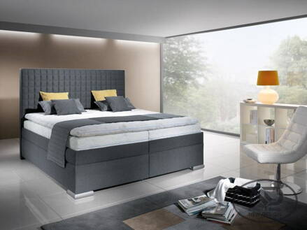 RIALTO BOXSPRING posteľ 180x200 cm s úložným priestorom