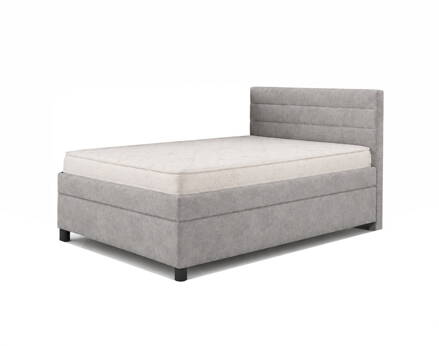 VENETO BOXSPRING posteľ 100x200 cm  s krátkym čelom a úložným priestorom