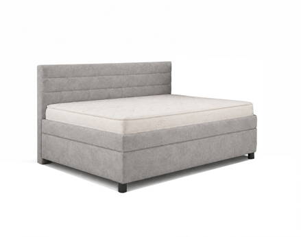 VENETO BOXSPRING posteľ 80x200 cm s dlhým čelom a  úložným priestorom