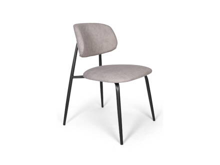 Jedálenské stoličky OSLO s kovovými nohami 