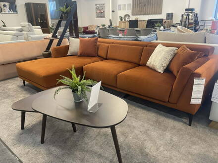 OXFORD rohová sedačka s ottomanom - VÝPREDAJ VÝSTAVNÉHO KUSU