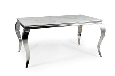 Jedálenský stôl PRINCE CERAMIC CALACATTA 150