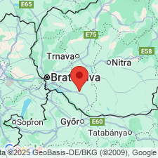 Google map: Dunajská Streda, Jantárová 4067/109